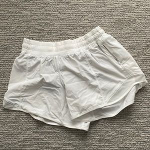 Lululemon White Shorts